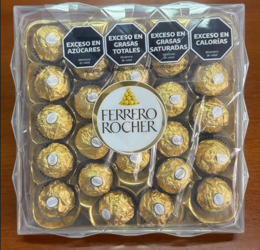 Caja de Bombones Ferrero Rocher