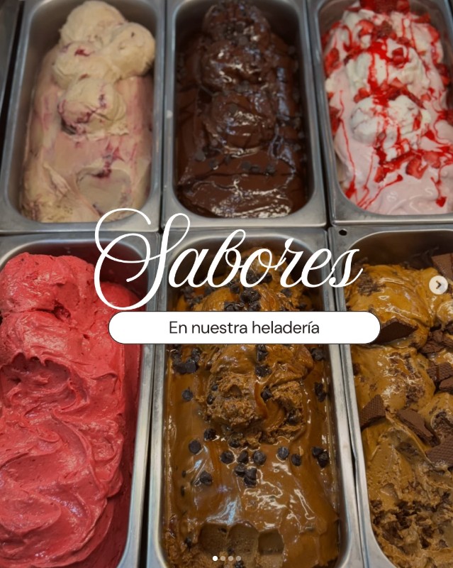 1 kg de helado artesanal